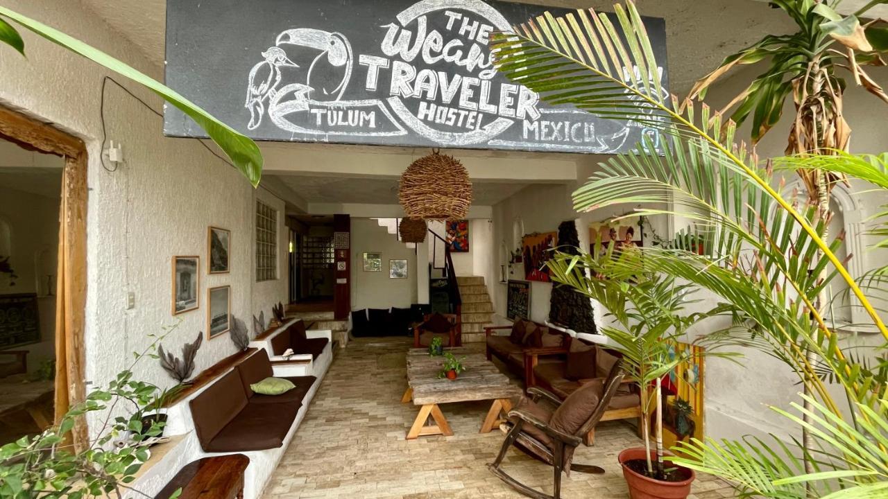 Weary Traveler Hostel Tulum Extérieur photo