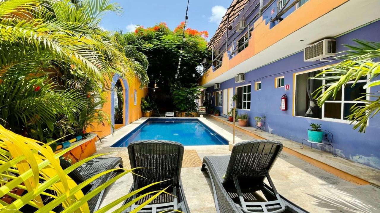 Weary Traveler Hostel Tulum Extérieur photo