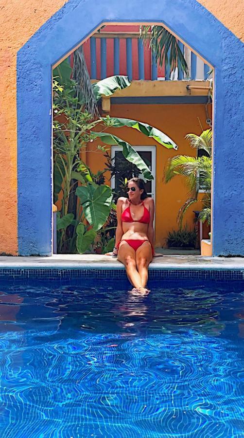 Weary Traveler Hostel Tulum Extérieur photo